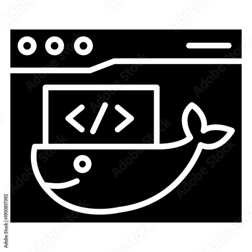 Docker Image Vector Icon