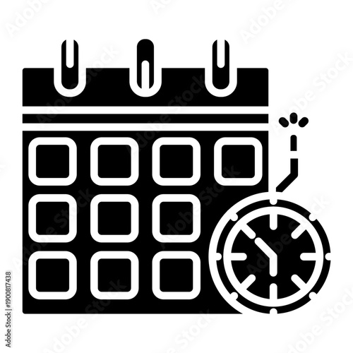 Deadline Vector Icon