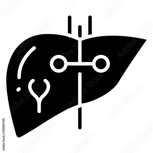 Liver Transplant Vector Icon