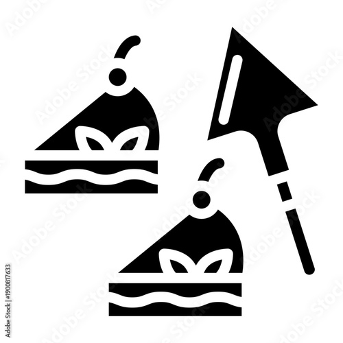 Cake Server Vector Icon