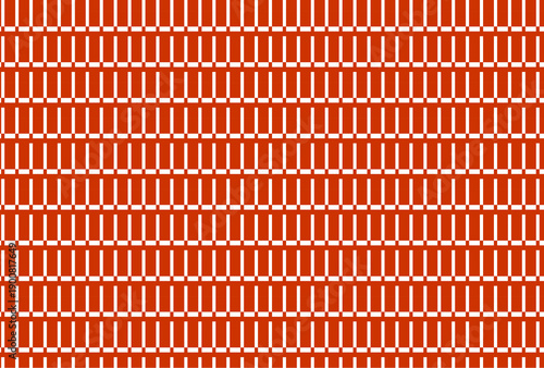 Red and white geometric grid pattern background