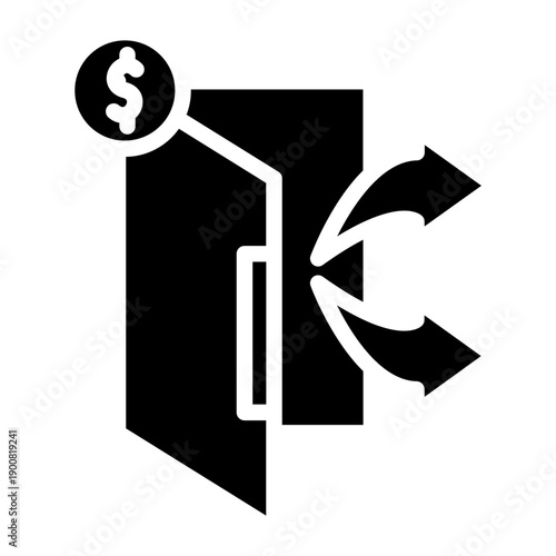 Exit Strategy Vector Icon