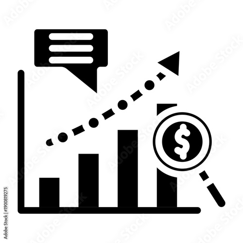 Market Analysis Vector Icon