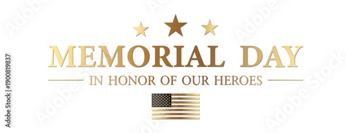 Memorial Day USA Logo