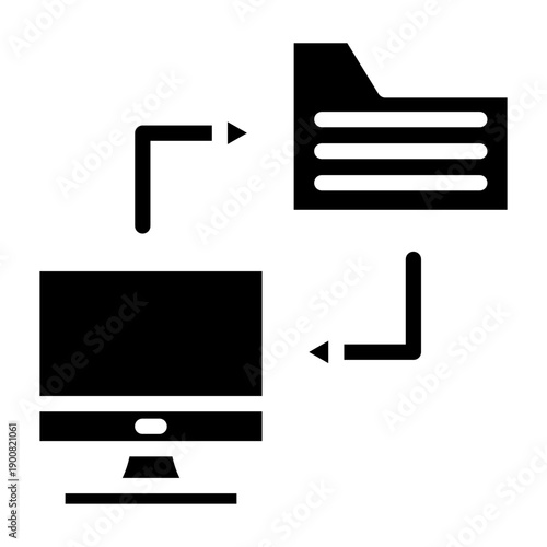 Restore Backup Vector Icon