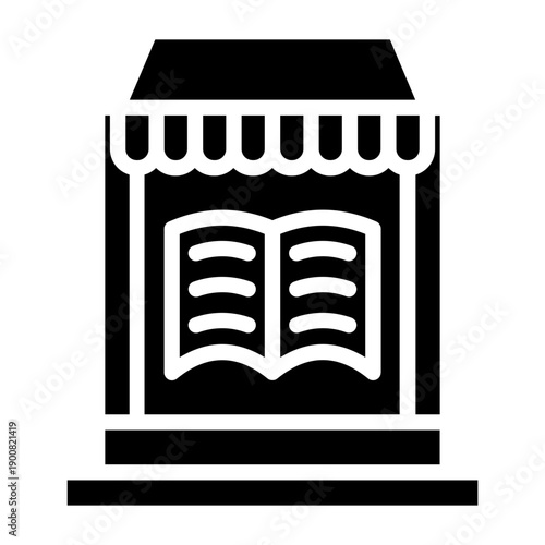Bookstore Vector Icon