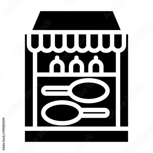 Food Court Vector Icon