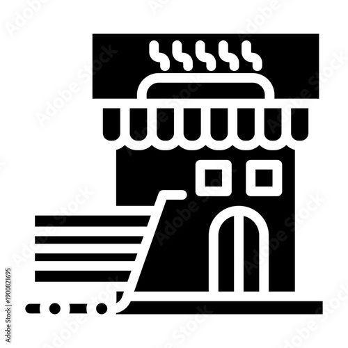 Hypermarket Vector Icon