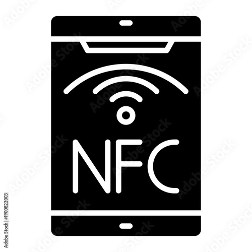 NFC Vector Icon