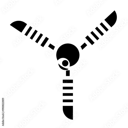 Ceiling Fan Vector Icon