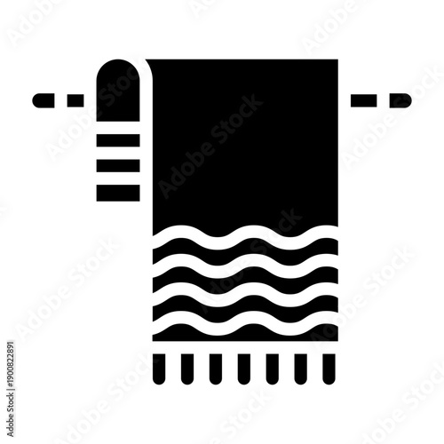 Cold Towel Vector Icon