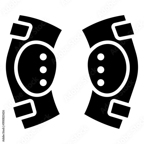 Elbow Guards Vector Icon