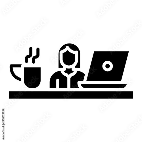 Freelance Vector Icon