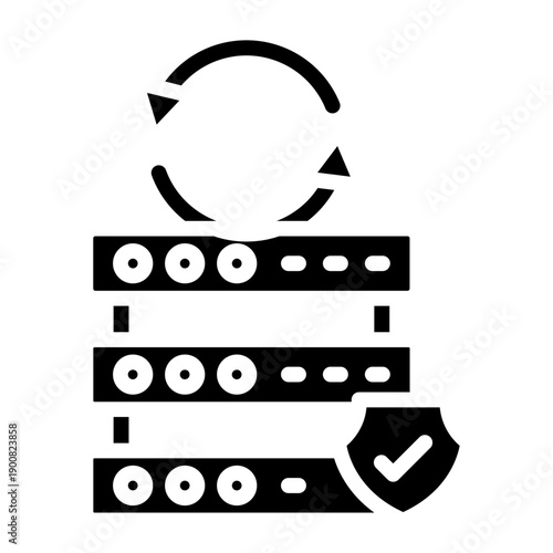 Backup Safe Vector Icon
