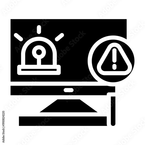 Intrusion Detection Vector Icon