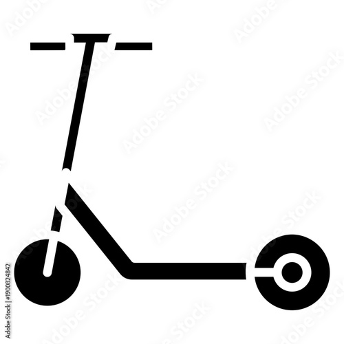 Kick Scooter Vector Icon