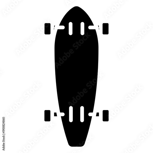 Longboard Vector Icon