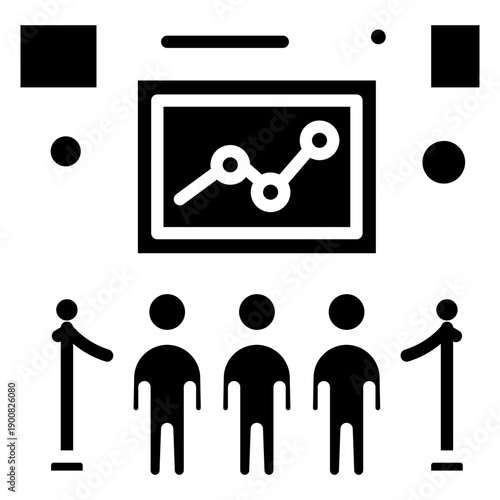 Exhibition History Vector Icon