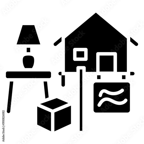 Estate Sale Vector Icon