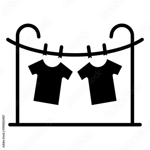 Second Hand Clothes Vector Icon