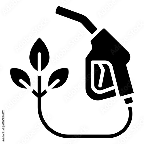 Eco Fuel Vector Icon