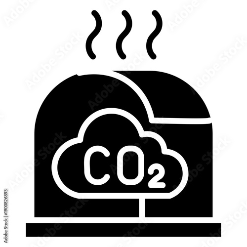 Greenhouse Gases Vector Icon