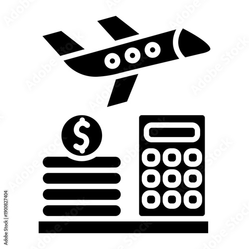 Budget Tour Vector Icon