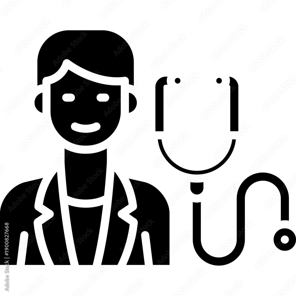 Obraz premium Doctor Vector Icon