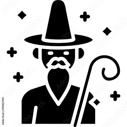 Wizard Vector Icon