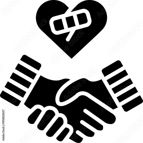 Forgiveness Vector Icon