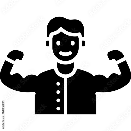 Self Confidence Vector Icon