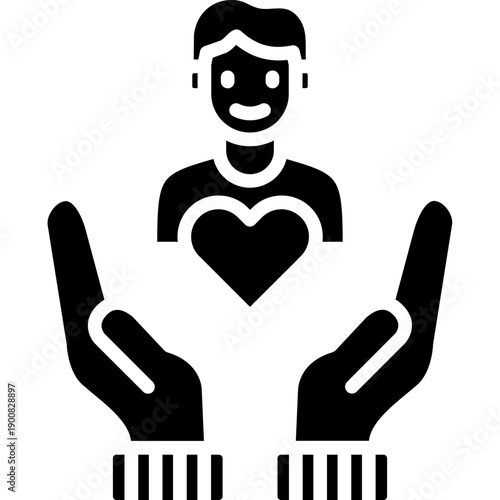 Self Acceptance Vector Icon