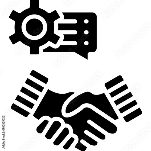 Negotiation Skills Vector Icon