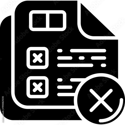 Non-Conformance Vector Icon