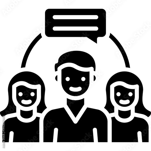 Socializing Vector Icon