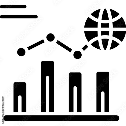 Network Growth Vector Icon