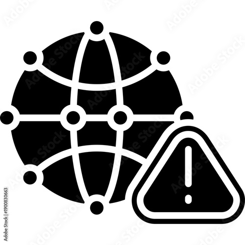 Network Troubleshooting Vector Icon