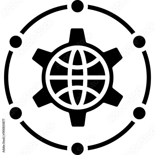 Network Integration Vector Icon