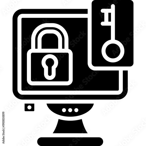 Network Authorization Vector Icon