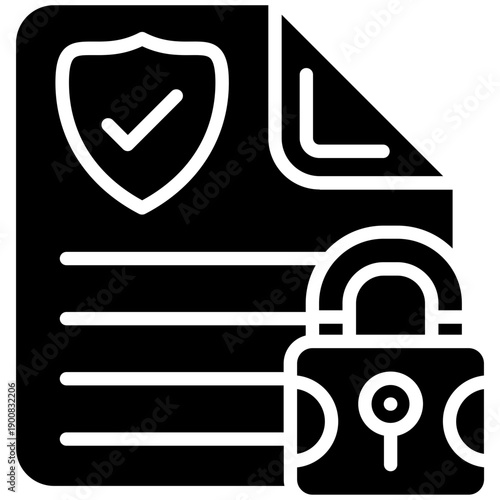 Information Security Vector Icon