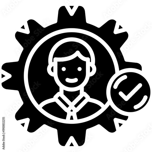 Identity Management Vector Icon