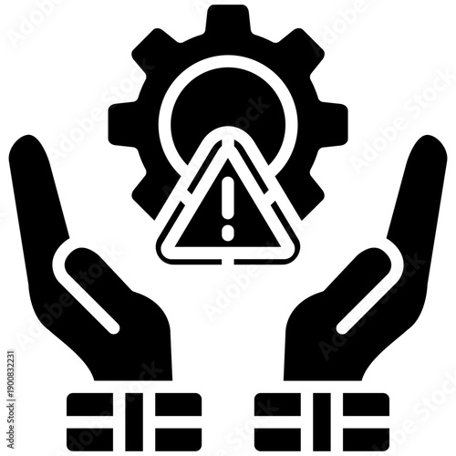 Risk Governance Vector Icon