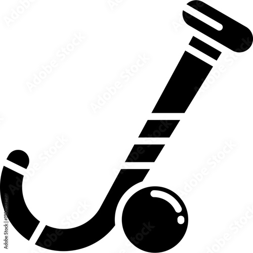 Hockey stick Vector Icon