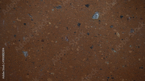 water drops on the ground