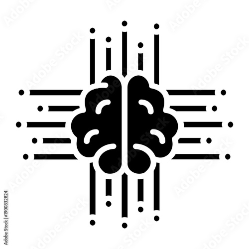 Artificial Intelligence Vector Icon