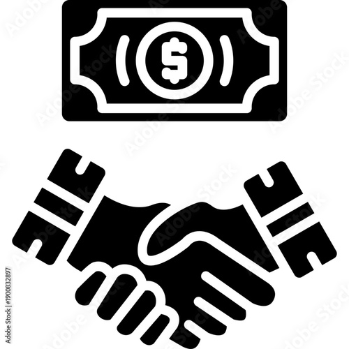 Shady Deal Vector Icon