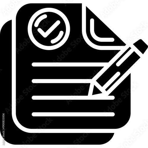 Dirty Contract Vector Icon