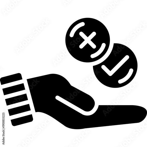 Deceitful Emblem Vector Icon