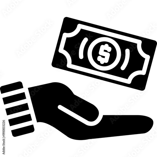 Corrupt Handprint Vector Icon