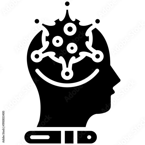 Infection Cluster Vector Icon